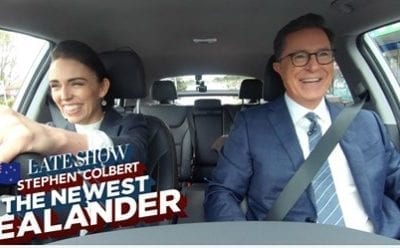 “Stephen Colbert the Newest New Zealander”